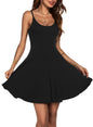 Beach Casual Black Sundress