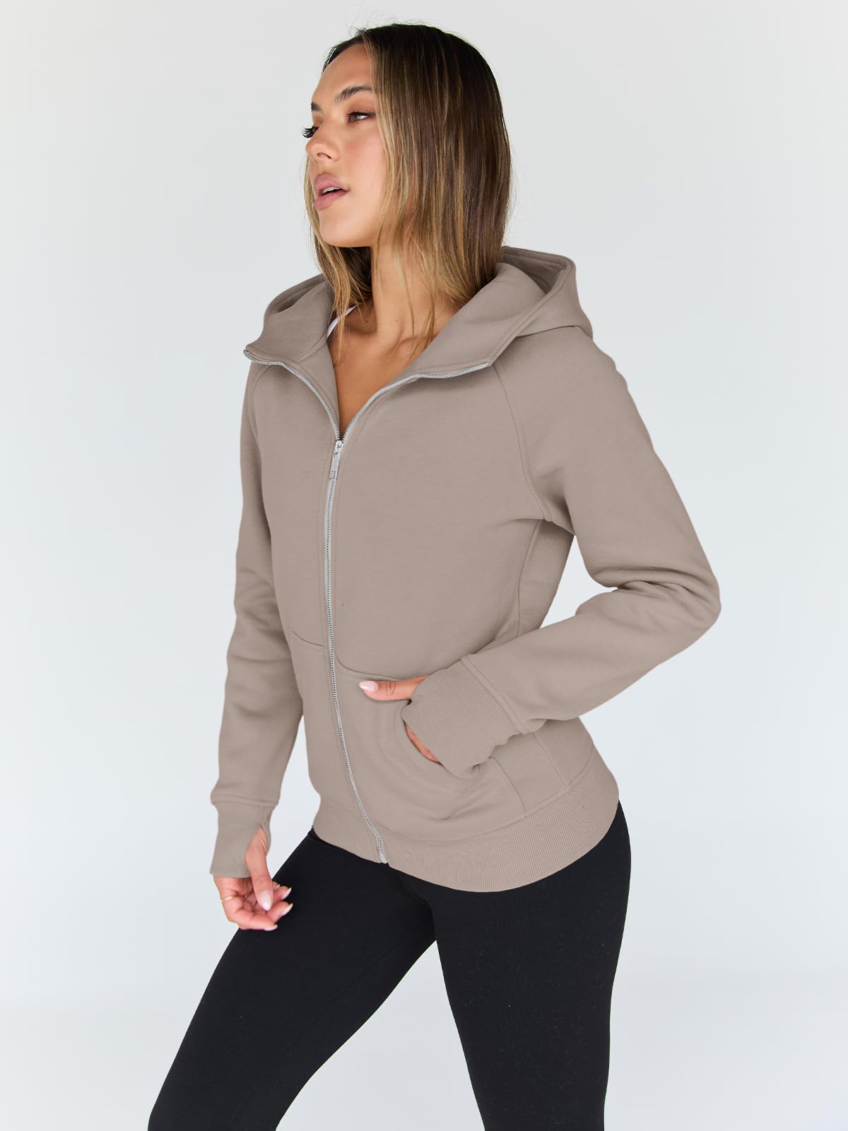 Zip Up Fleece Jacket M