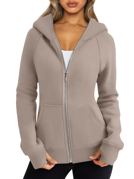 Zip Up Fleece Jacket M