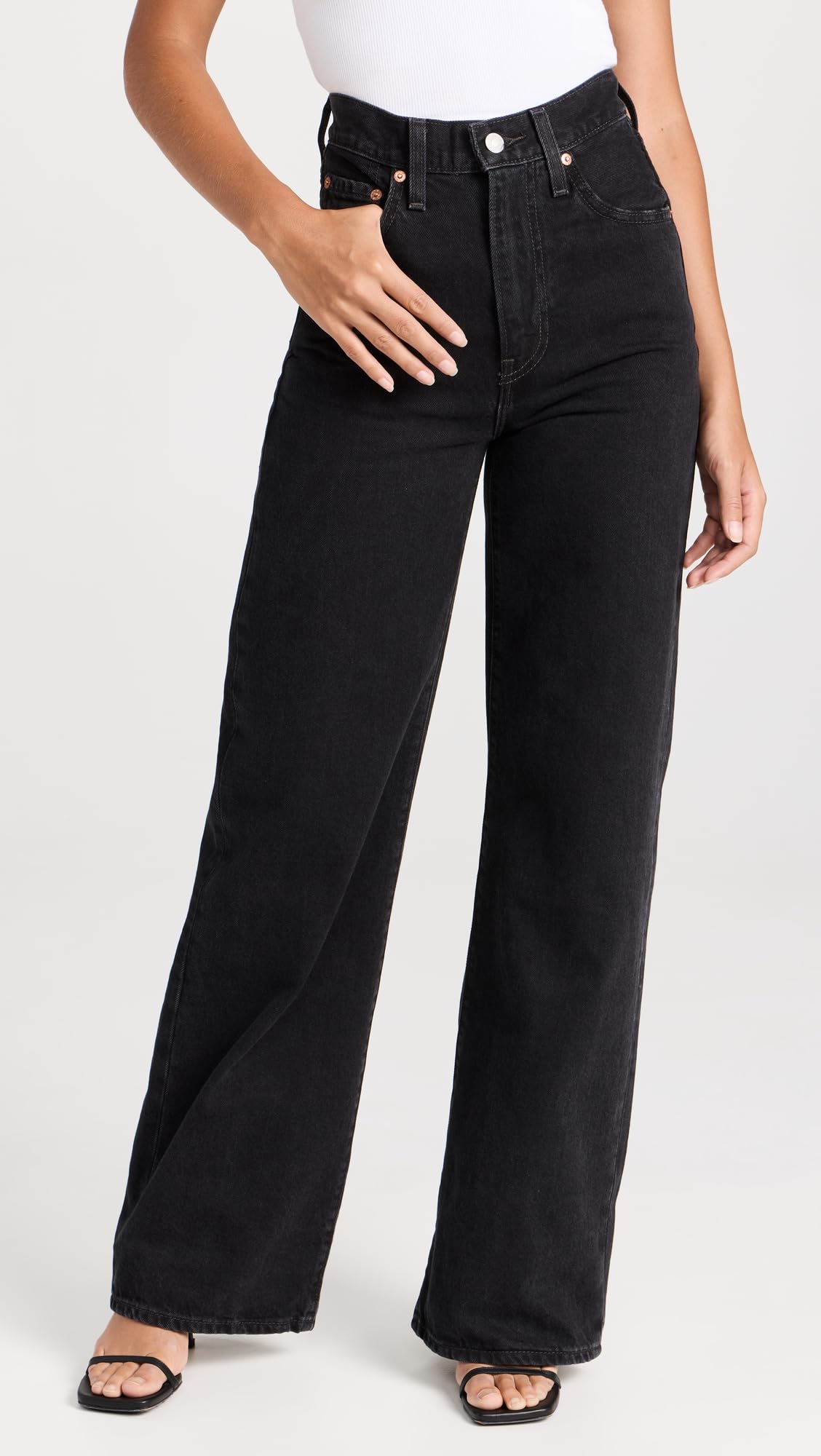 Ribcage Wide Leg Jeans M