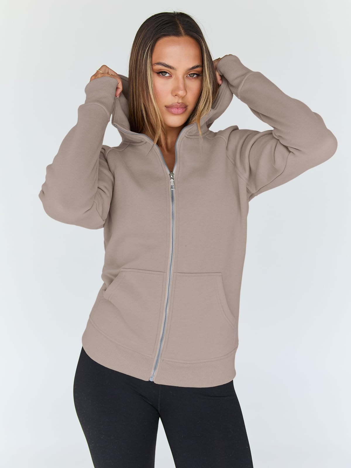 Zip Up Fleece Jacket M