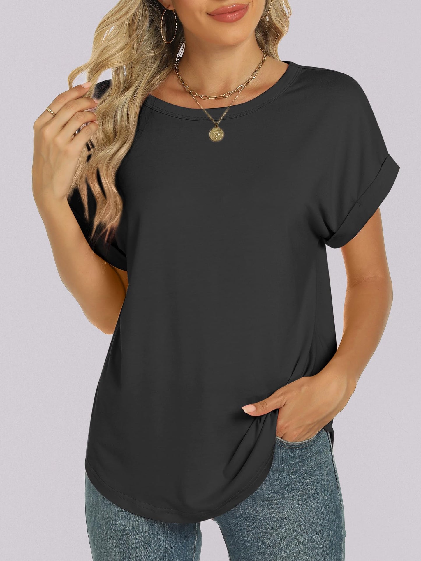 Oversized Short Sleeve T Shirt