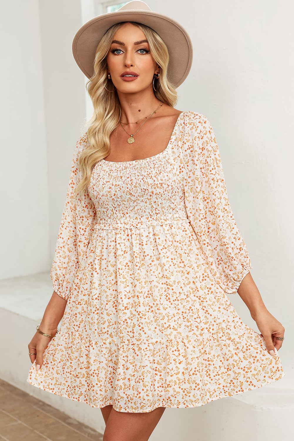 Casual Boho Vintage Dress S