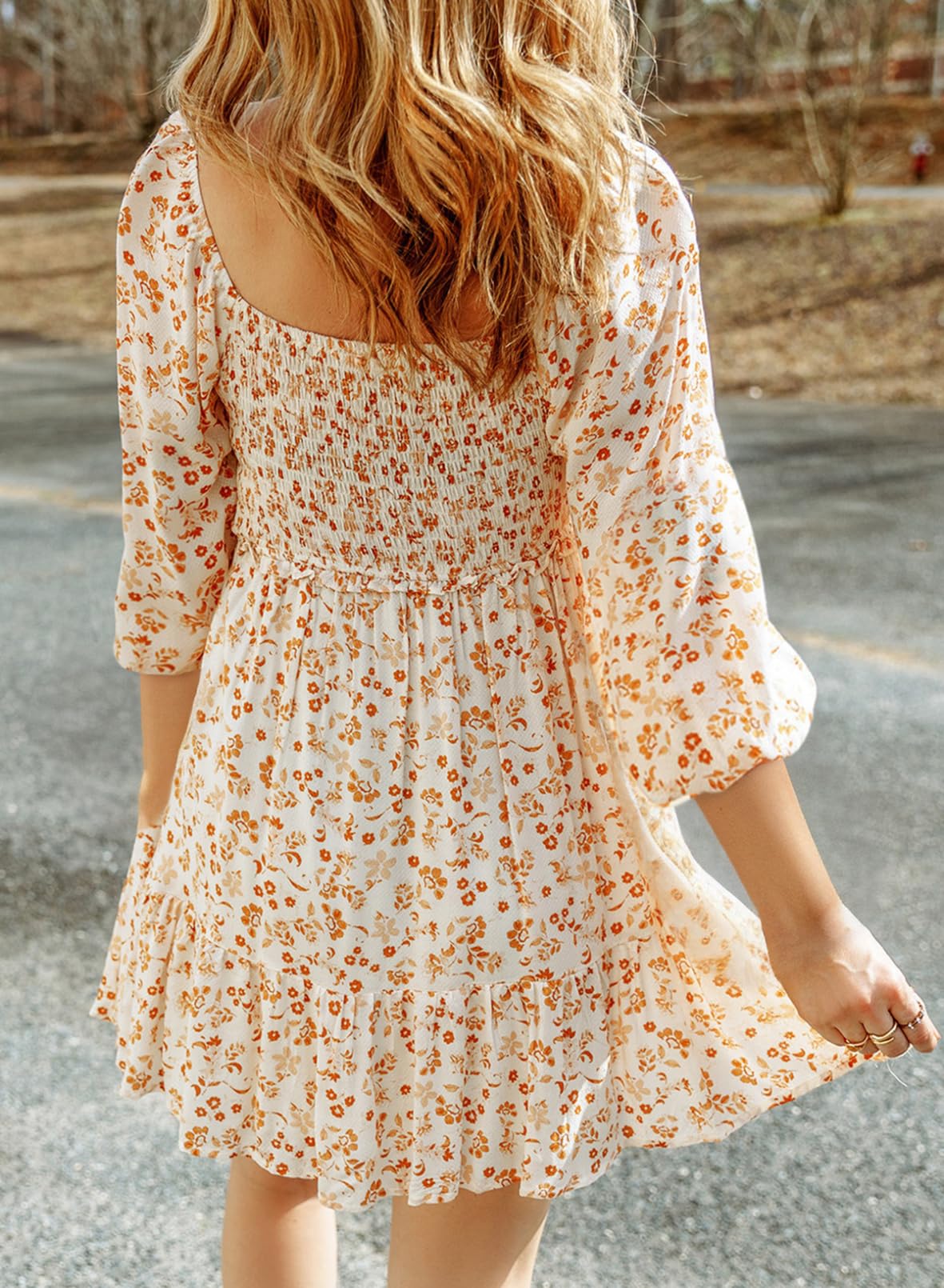 Casual Boho Vintage Dress S