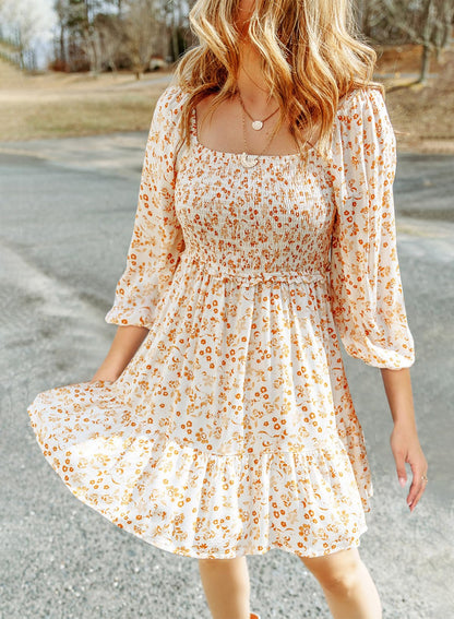 Casual Boho Vintage Dress S